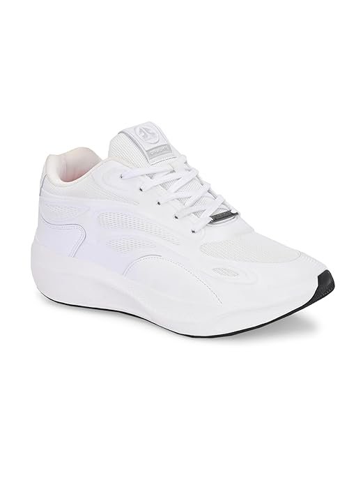 light weight white running shoes 